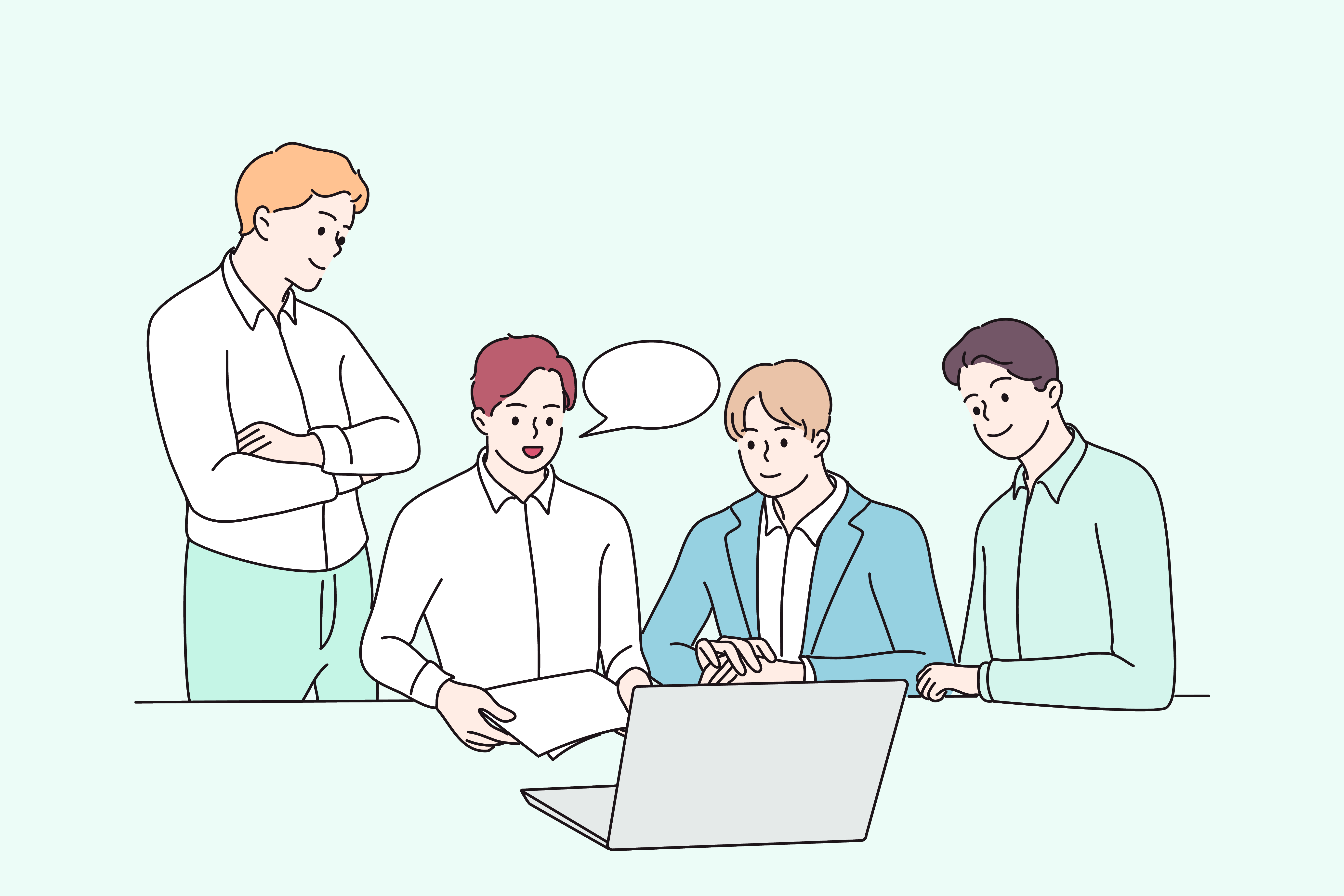 职场团队协作和工作