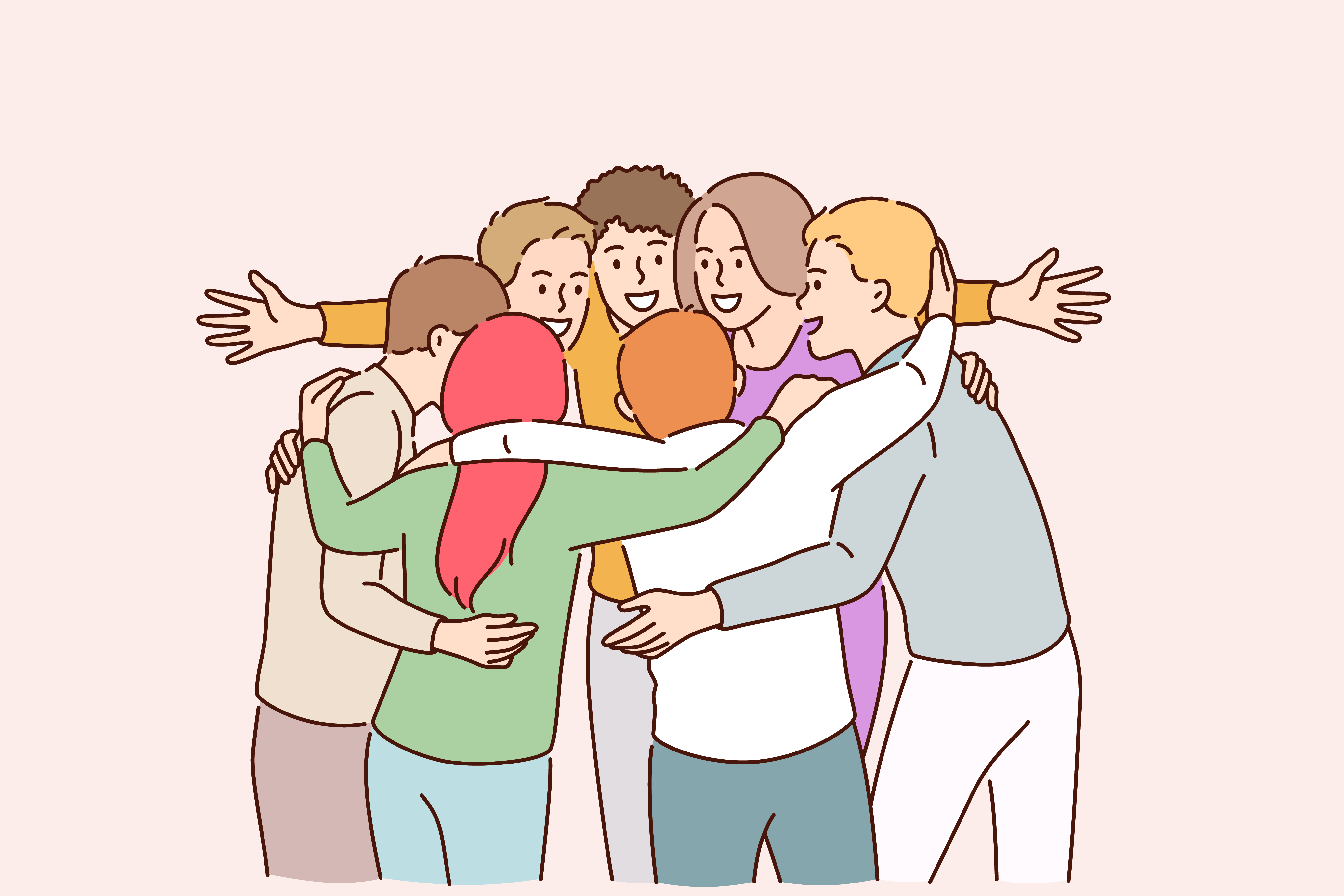 职场中团结和谐的团队氛围