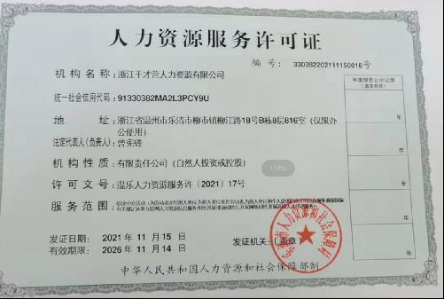 浙江干才营人力资源有限公司图1