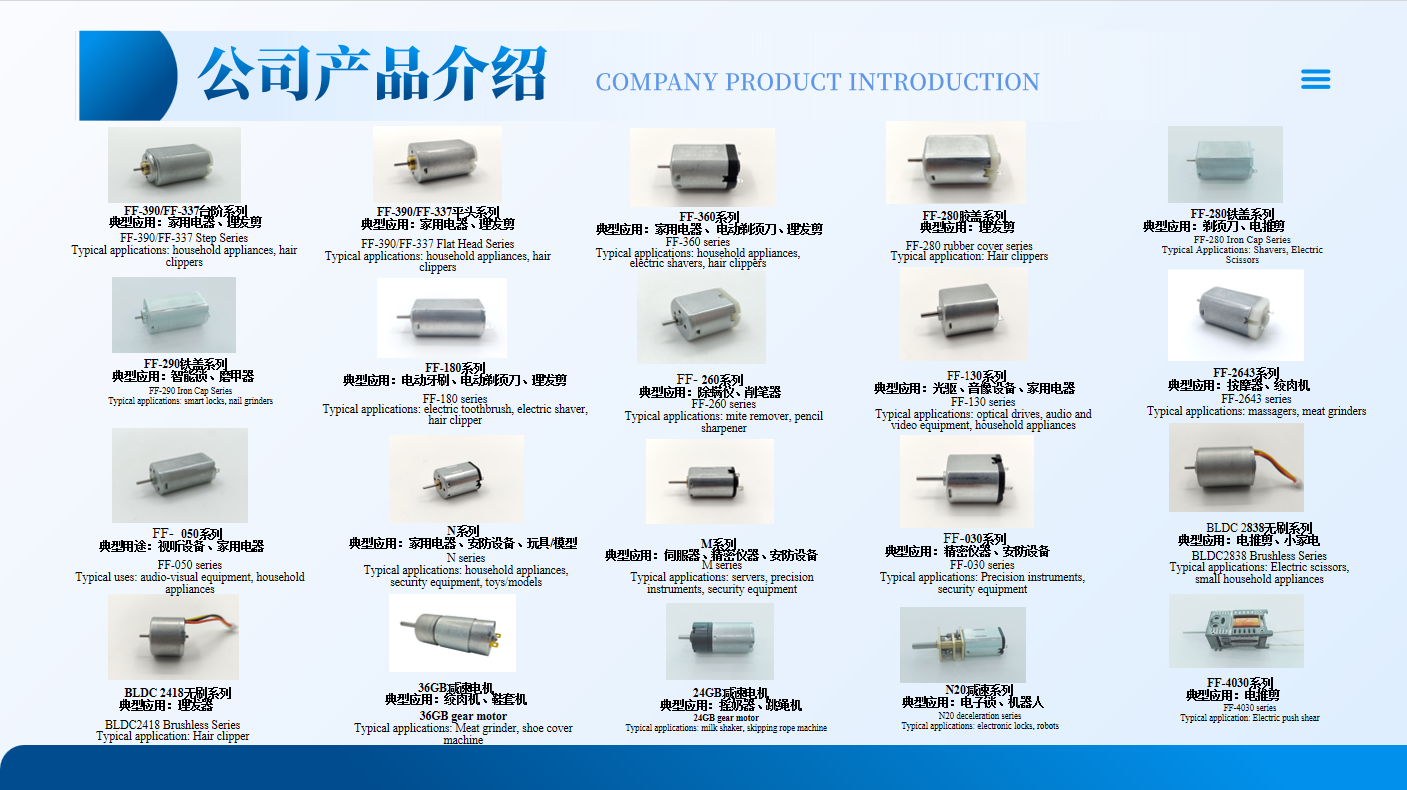 東莞市兵力電子科技有限公司電機(jī)圖