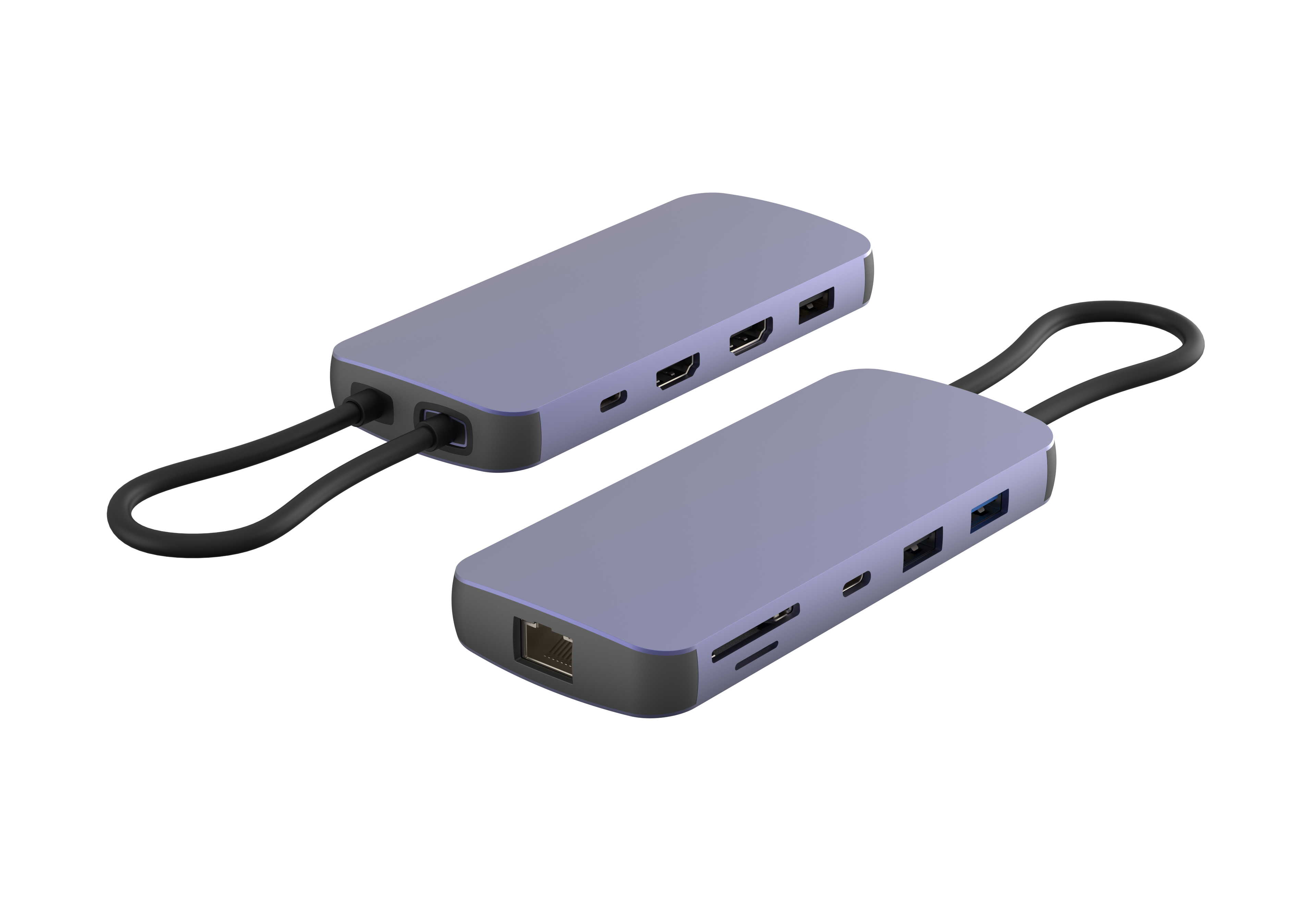 東莞市旭為電子科技有限公司USB Type-C 擴展塢圖