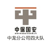 深圳市中保国安实业有限公司中龙四大队logo