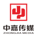 中嘉传媒有限logo