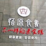 东莞市南城悟原食养素食馆logo