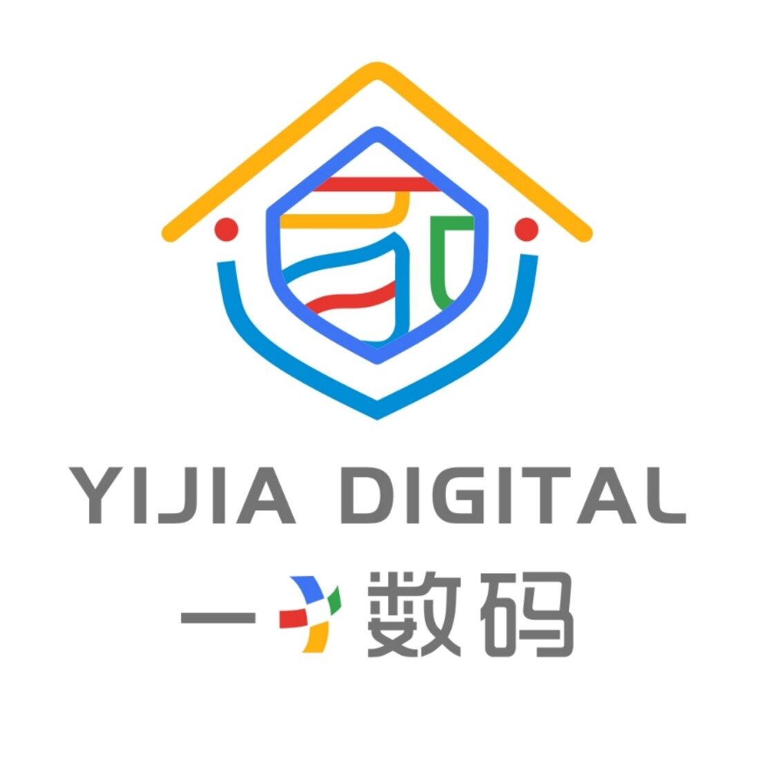郑州航空港区滨河一家数码手机通讯店logo
