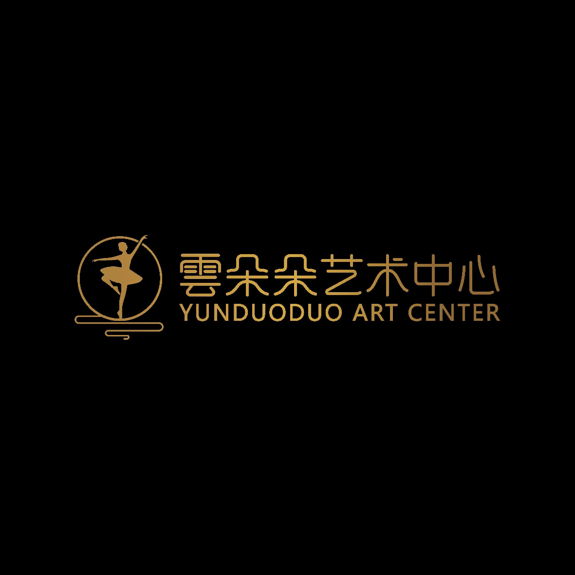云朵朵文化艺术logo