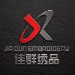 佳群绣品logo
