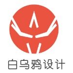 白乌鸦设计（广州）有限公司logo