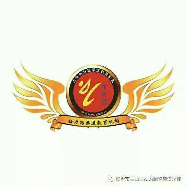 临沂市兰山区动力跆拳道俱乐部招聘logo